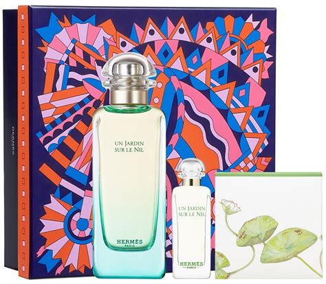 hermes un jardin sur le nil fragrantica ru|Hermes jardin perfume set.